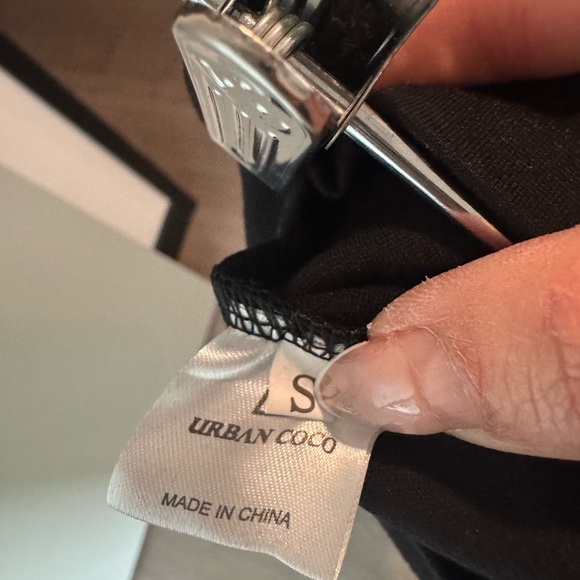 Black Pencil Skirt | Classic Work Office Midi Stretch 🖤 - Picture 10 of 11